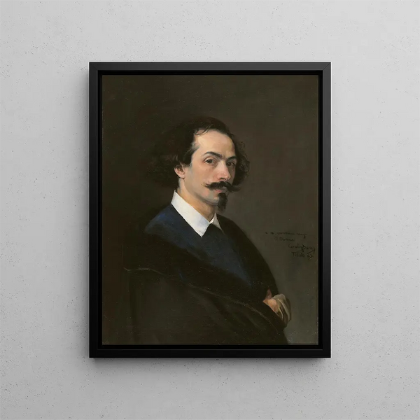Painter Matas Moreno - Carolus-Duran — framed artwork on a wall
