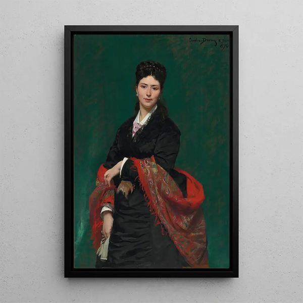 Reproduction of the painting Portrait of Madame Marie Clerc - Carolus-Duran