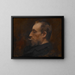 Portrait of a Man - Carolus-Duran — framed artwork on a wall