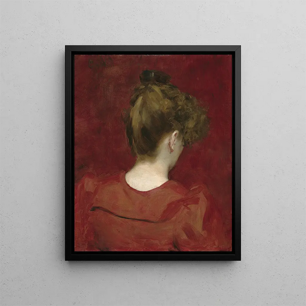 Study of Lilia - Carolus-Duran — framed artwork on a wall