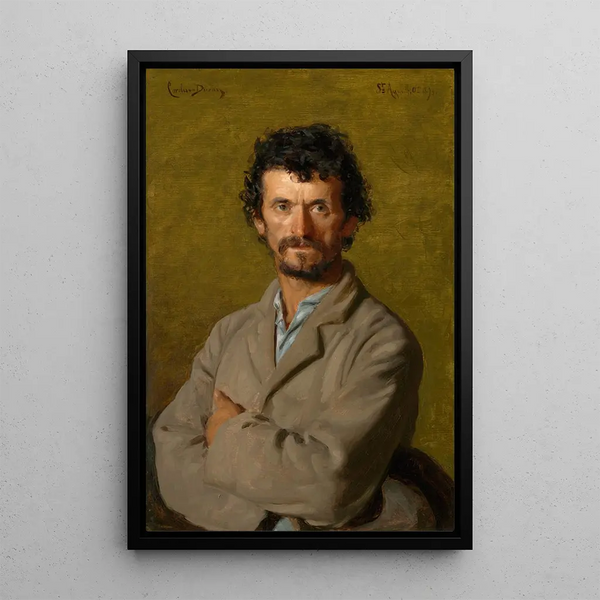Reproduction of the painting The gardener by the artist - Carolus-Duran