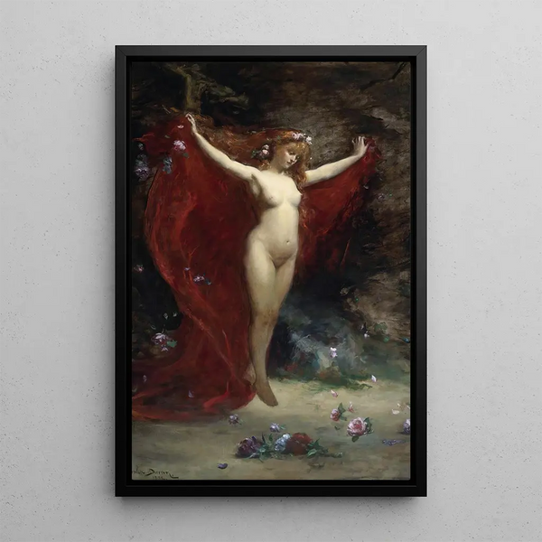 Vision - Carolus-Duran — framed artwork on a wall
