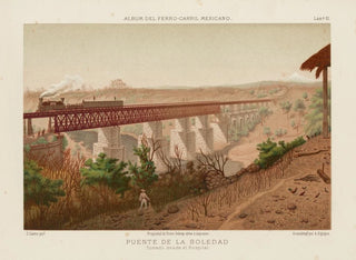 Pont de la Solitude view from the hospital, plate 3 - Casimiro Castro — artwork view
