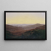 Monts des Géants Riesengebirge - Caspar David Friedrich — framed artwork on a wall