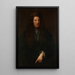 Jan Karel Nicolaas van Hove dean of the Guild of Saint Luke - Caspar Jacob van Opstal the Younger — framed artwork on a wall