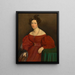 Wife of Josef Baumgartner - Caspar Jele — framed artwork on a wall