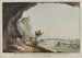a rural house in a cave near Thorberg in the canton of Bern - Caspar Leontius Wyss — artwork view