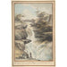 a painting of a bridge over the Aar at the foot of the Grimsel in the canton of Bern - Caspar Wolf — artwork view