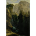 Canyon with waterfall - Caspar Wolf — artwork view