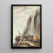 Cascade above Wasserberg - Caspar Wolf — framed artwork on a wall