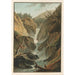 Reproduction of the painting Waterfall of the Aar above Gutdannen - Caspar Wolf