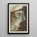 Chute de la Tritt dans la vallée de Muhlethal - Caspar Wolf — framed artwork on a wall