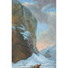 La chute du Staubbach dans la vallée de Lauterbrunnen en hiver - Caspar Wolf — artwork view
