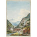 Reproduction of the painting View of the Weissenbourg Bath in the canton of Bern - Caspar Wolf