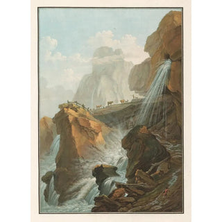 View of the Waterfall of Gelten - Caspar Wolf — artwork view