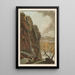 View of the SchildWaldBach taken in winter - Caspar Wolf — framed artwork on a wall