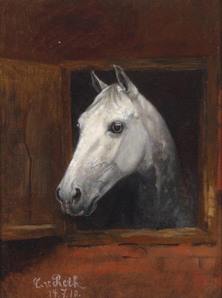 Portrait of a Schimmel - Caspar von Reth — artwork view
