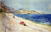 on the beach below the Promenade des Anglais, Nice, France - Cass Gilbert — artwork view