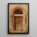 Reproduction of the painting of the Nervy Saint-Sépulcre Church Portal - Cass Gilbert