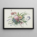 Floral Composition - Catharina Wilhelmina Schweickhardt — framed artwork on a wall