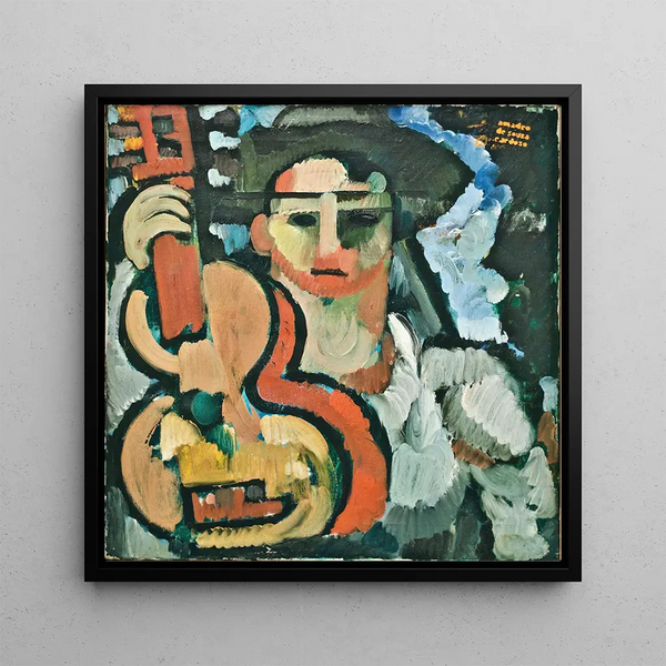 Cavaquinho - Amadeo de Souza-Cardoso — framed artwork on a wall