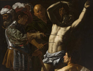 Saint Sebastian - Cecco del Caravaggio — artwork view