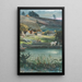 The towboat - Cecil Gordon Lawson — framed artwork on a wall