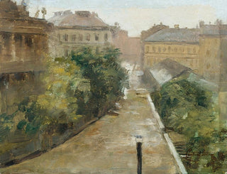 View from the artist's apartment of the Coburg Palace - Cecil van Haanen — artwork view