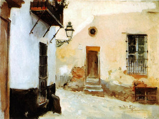 A corner of Granada - Cecilio Pla y Gallardo — artwork view