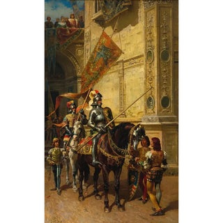 Cesare Auguste Detti - To the joust.webp