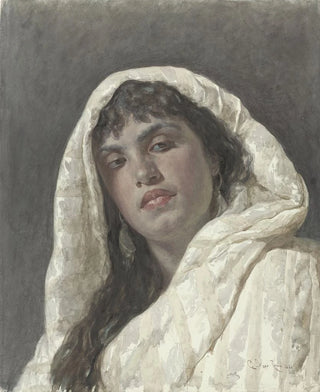 Cesare Biseo - Buste van een Oosterse vrouw.webp