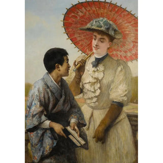 The Japanese Guide - Cesare Dell'Acqua — artwork view