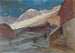Chalets at the foot of Mont Rose - Cesare Gheduzzi — artwork view