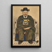 Reproduction of the painting Portrait of a Young Officer - Chae Yongshin