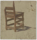 Wooden Chair Painting - Jakob Becker — artwork view