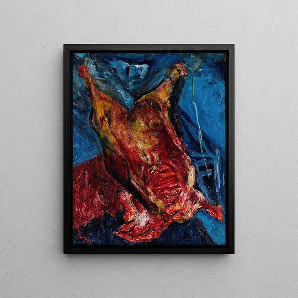 Carcasse de bœuf - Chaïm Soutine — framed artwork on a wall