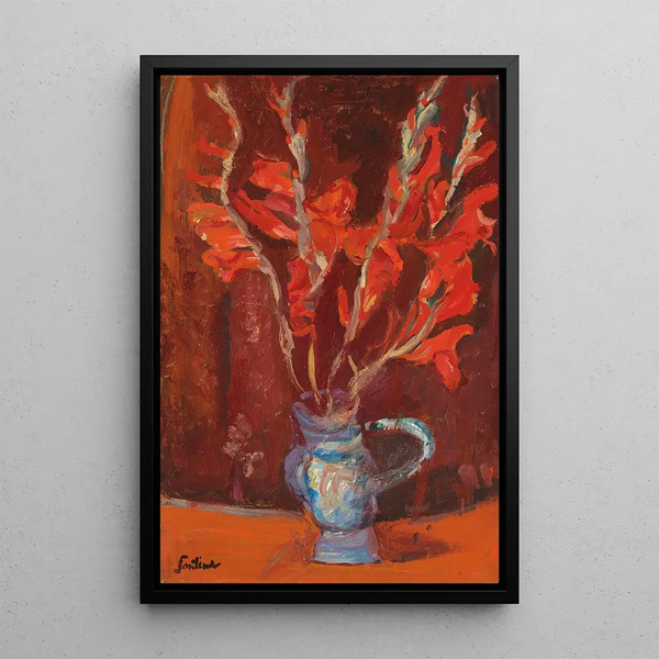 Glaïeuls - Chaïm Soutine — framed artwork on a wall
