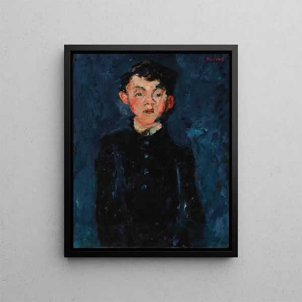 The Hunter - Chaïm Soutine — framed artwork on a wall