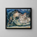 Vue de Cagnes - Chaïm Soutine — framed artwork on a wall