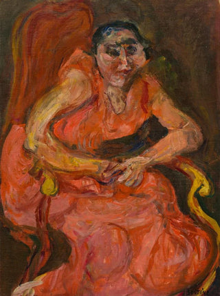 Woman in Pink - Chaïm Soutine — artwork view