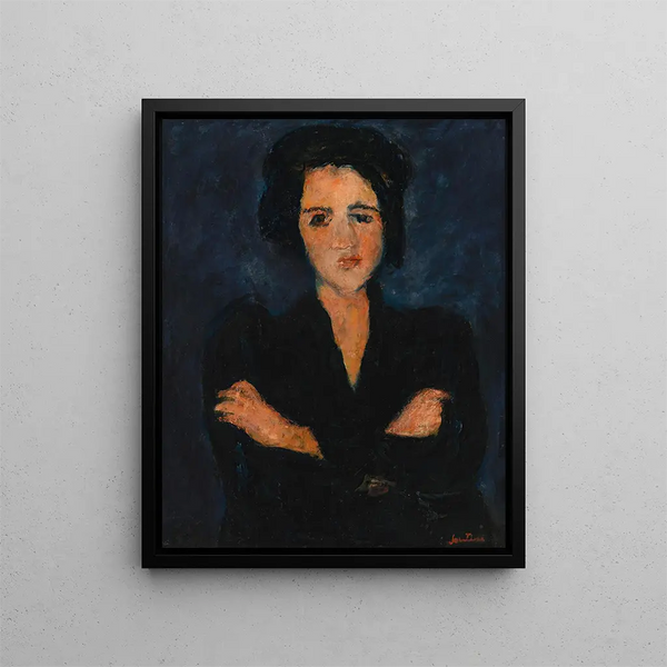 and - Chaïm Soutine — framed artwork on a wall