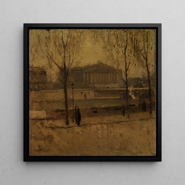 Chambre des députés n° 1 - Frank Edwin Scott — framed artwork on a wall