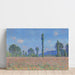 Reproduction of the painting of Poppy Field - Henri Le Sidaner