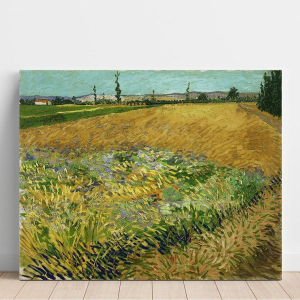 Reproduction of the painting Wheat Field Painting - Vincent van Gogh