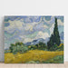 Reproduction of the painting Wheat Field with Cypresses - Vincent van Gogh