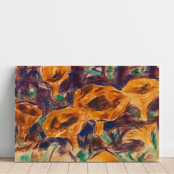 Reproduction of the painting Mushroom Painting - Christian Rohlfs