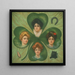 Chance de trèfle - Campbell Metzger Jacobson — framed artwork on a wall