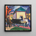 Chariot - Alexander Konstantinovich Bogomazov — framed artwork on a wall