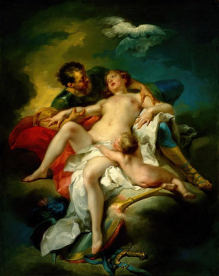 Mars and Venus - Charles André van Loo — artwork view