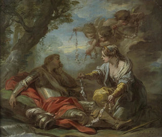 Rinaldo and Armida - Charles André van Loo — artwork view